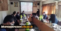 برگزاری جلسه دفاع دانشجویان کارشناسی ارشد آموزس فیزیک پردیس شهید بهشتی خراسان رضوی