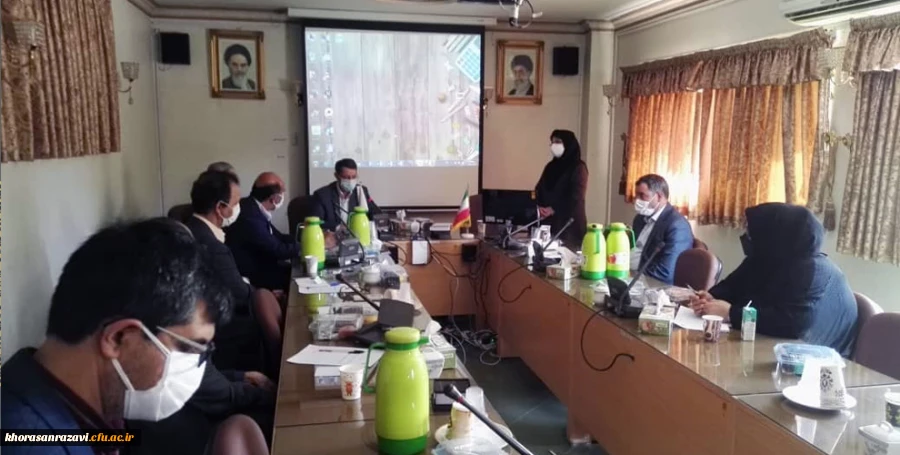 برگزاری جلسه دفاع دانشجویان کارشناسی ارشد آموزس فیزیک پردیس شهید بهشتی خراسان رضوی