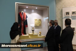 بازدید معاون پژوهش و فناوری دانشگاه فرهنگیان کشور از موزه دانشگاه فردوسی مشهد 9