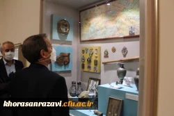 بازدید معاون پژوهش و فناوری دانشگاه فرهنگیان کشور از موزه دانشگاه فردوسی مشهد 14