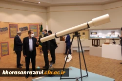 بازدید معاون پژوهش و فناوری دانشگاه فرهنگیان کشور از موزه دانشگاه فردوسی مشهد 15
