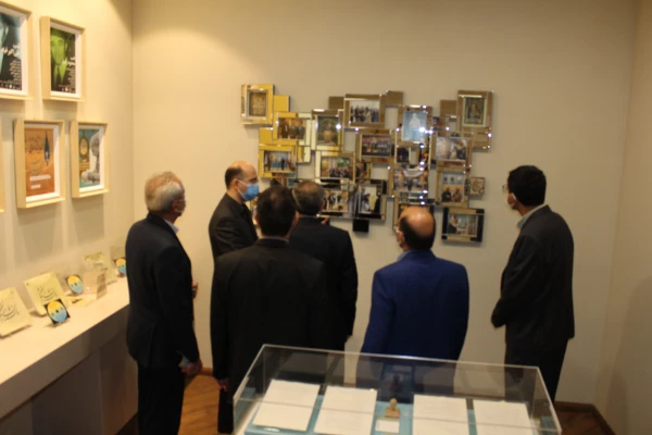 بازدید معاون پژوهش و فناوری دانشگاه فرهنگیان کشور از موزه دانشگاه فردوسی مشهد 16
