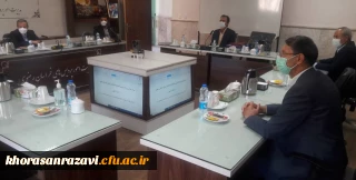 با حضور معاون پژوهشی و فناوری دانشگاه کشور برگزار شد؛

جلسه هم اندیشی و ارایه گزارش فعالیت های مرکز نوآوری و کارآفرینی دانشگاه فرهنگیان استان خراسان رضوی