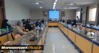 برگزاری جلسه هم اندیشی کارگروه اجتماعی اقتصادی سیاسی دانشنامه دفاع مقدس خراسان رضوی