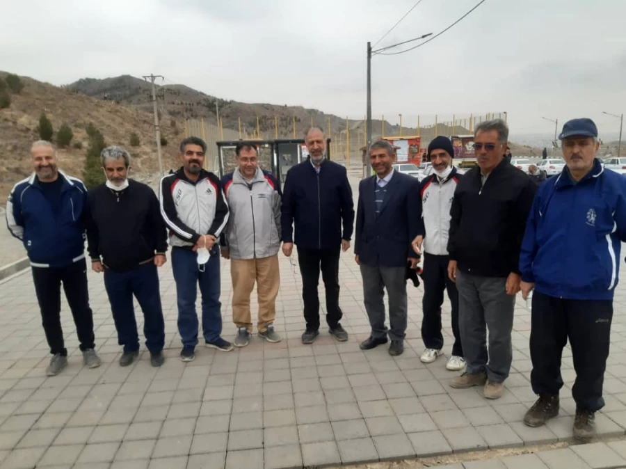 ورزش کوه پیمایی و بوم گردی در منطقه کوه پارک مشهد 3