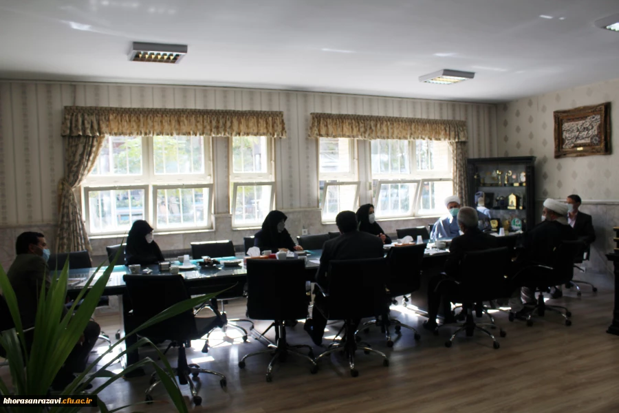 برگزاری نخستین جلسه ستاد اقامه نماز دانشگاه فرهنگیان خراسان رضوی 2