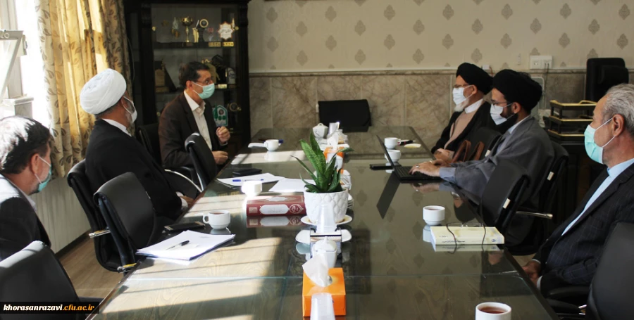 برگزاری نشست ظرفیت شناسی دانشگاه فرهنگیان خراسان رضوی و موسسه مطالعات راهبردی علوم و معارف اسلامی مشهد