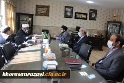برگزاری نشست ظرفیت شناسی دانشگاه فرهنگیان خراسان رضوی و موسسه مطالعات راهبردی علوم و معارف اسلامی مشهد 2