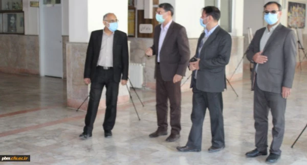 برگزاری نمایشگاه هفته پدافند غیر عامل در دانشگاه فرهنگیان خراسان رضوی