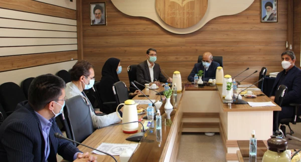 بازدید از پردیس شهید هاشمی نژاد مشهد و تودیع و معارفه کارشناس مسئول امور مالی این پردیس