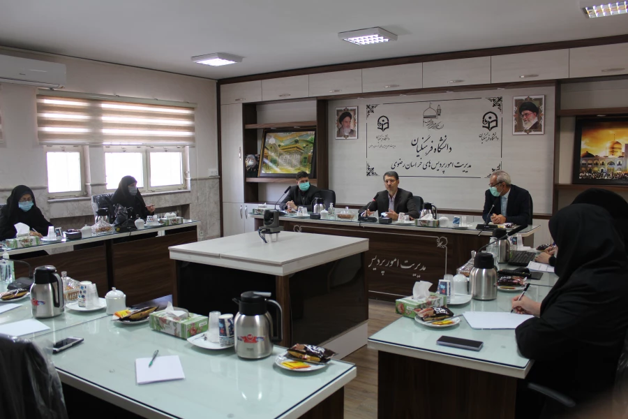 برگزاری جلسه بررسی چالش ها و مسائل مربوط به حوزه بانوان دانشگاه فرهنگیان خراسان رضوی 2