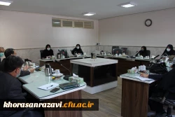 برگزاری جلسه بررسی چالش ها و مسائل مربوط به حوزه بانوان دانشگاه فرهنگیان خراسان رضوی 3