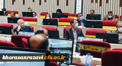  تجلیل از اولین خیر دانشگاه فرهنگیان خراسان رضوی