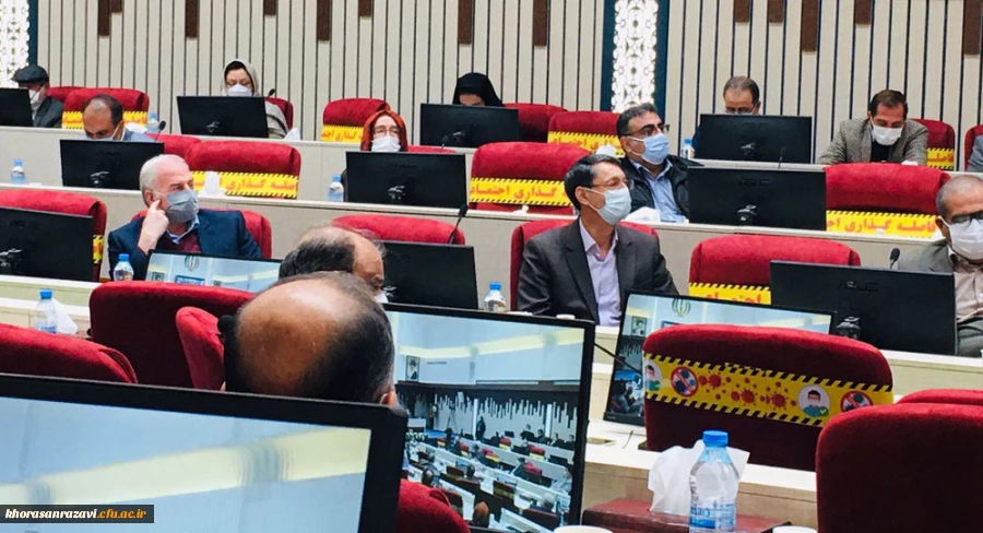  تجلیل از اولین خیر دانشگاه فرهنگیان خراسان رضوی