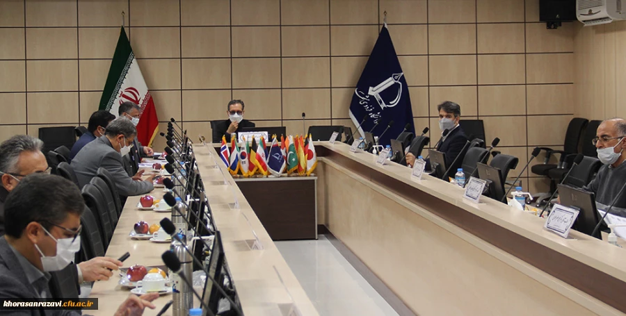  چهارمین جلسه شورای مدیریت آموزش عالی استان خراسان رضوی