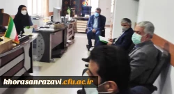 بازدید معاون آموزشی و تحصیلات تکمیلی دانشگاه فرهنگیان از بخش آموزش پردیس شهید بهشتی