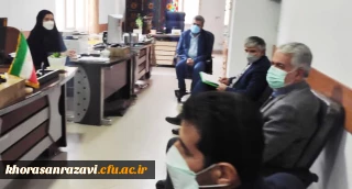 بازدید معاون آموزشی و تحصیلات تکمیلی دانشگاه فرهنگیان از بخش آموزش پردیس شهید بهشتی