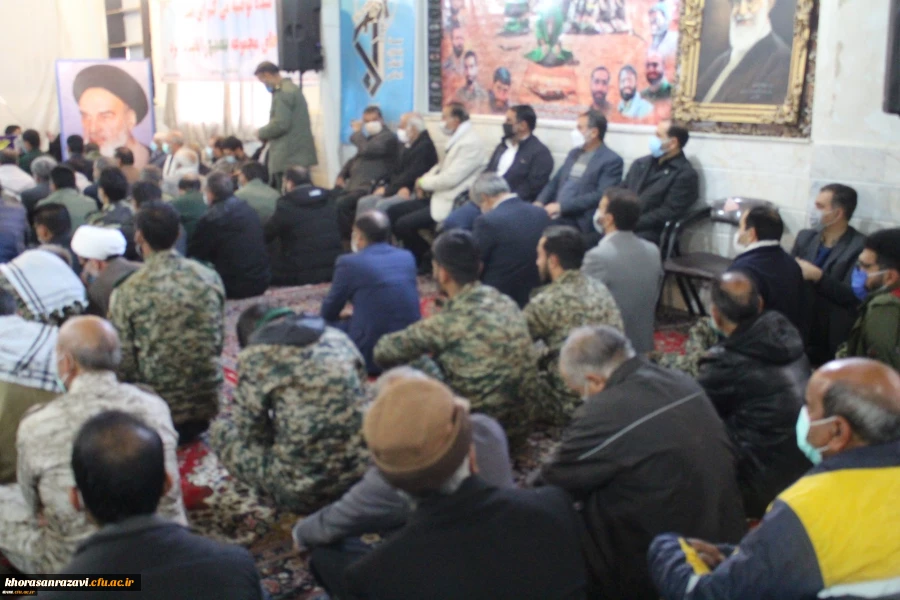 دیدار نمایندگان بسیجی در اولین روز هفته بسیج با نماینده ولی فقیه و امام جمعه شهرستان تربت حیدریه 2