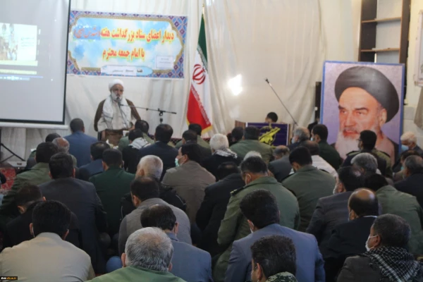 دیدار نمایندگان بسیجی در اولین روز هفته بسیج با نماینده ولی فقیه و امام جمعه شهرستان تربت حیدریه 3