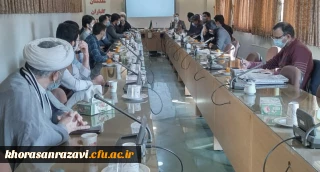 برگزاری جلسه تکریم و معارفه اعضای شورای مرکزی جامعه اسلامی دانشجویان دانشگاه فرهنگیان خراسان رضوی