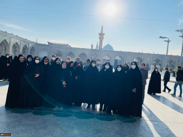 زیارت دسته جمعی کارکنان و اساتید پردیس شهید هاشمی نژاد  2