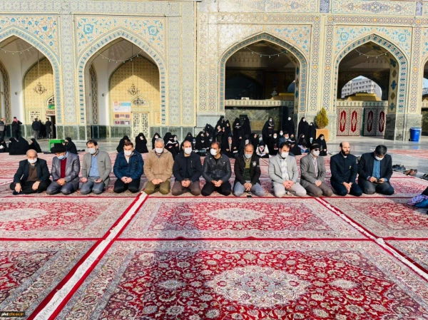 زیارت دسته جمعی کارکنان و اساتید پردیس شهید هاشمی نژاد  3