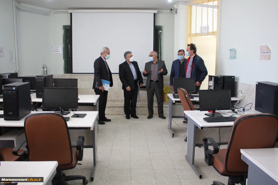 بازدید مدیرکل دفتر نظارت، ارزیابی و تعالی سازمانی دانشگاه فرهنگیان کشور از واحد دانشگاه شهید رجایی تربت حیدریه 2