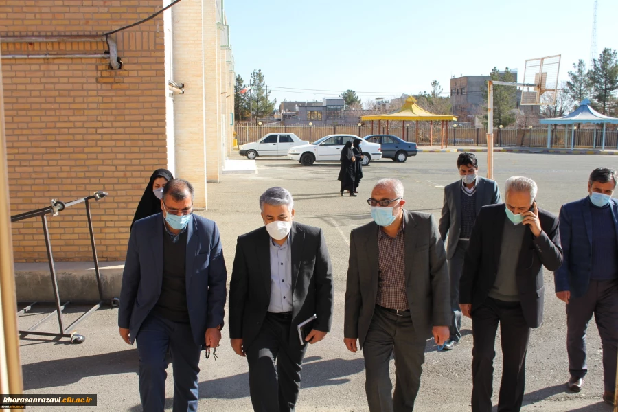 بازدید مدیرکل دفتر نظارت، ارزیابی و تعالی سازمانی دانشگاه فرهنگیان کشور از واحد دانشگاه شهید رجایی تربت حیدریه 4