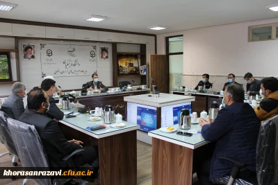  با حضور سرپرست امور پردیس های دانشگاه فرهنگیان خراسان رضوی برگزار شد؛

جلسه دبیران شورای صنفی، همیاران سلامت جسم و روان و انجمن ورزشی دانشگاه فرهنگیان خراسان رضوی