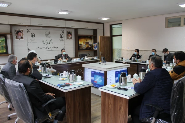 جلسه دبیران شورای صنفی، همیاران سلامت جسم و روان و انجمن ورزشی دانشگاه فرهنگیان خراسان رضوی 2