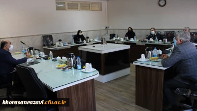 برگزاری جلسه گروه آموزشی علوم پایه دانشگاه فرهنگیان خراسان رضوی