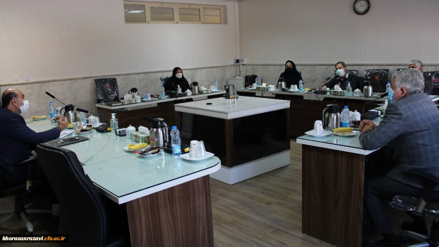 برگزاری جلسه گروه آموزشی علوم پایه دانشگاه فرهنگیان خراسان رضوی