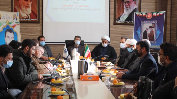 برگزاری مراسم تکریم و معارفه رییس دانشگاه فرهنگیان واحد شهید رجایی تربت حیدریه