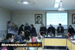 برگزاری آیین تجلیل از برگزیدگان استانی سی و یکمین جشنواره قرآن و عترت دانشگاه فرهنگیان خراسان رضوی 6