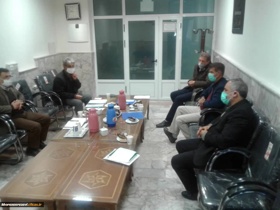 برگزاری جلسه گروه علوم تربیتی دانشگاه فرهنگیان خراسان رضوی 2