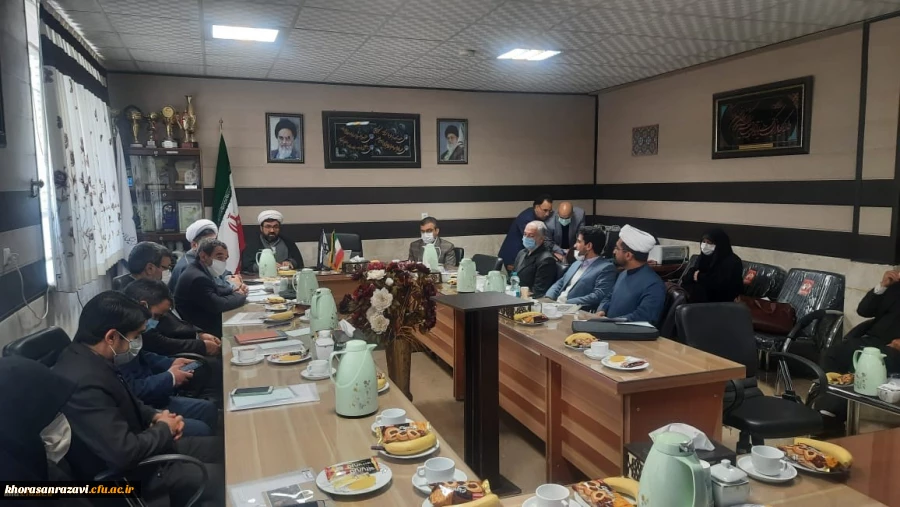 جلسه گروه الهیات و معارف اساتید دانشگاهها و مراکز آموزش عالی شهرستان نیشابور 2