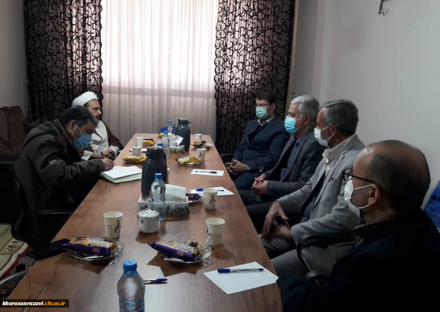 برگزاری جلسه مشترک بین دانشگاه فرهنگیان خراسان رضوی و دانشگاه ادیان و مذاهب  3