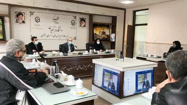 برگزاری جلسه گروه زبان انگلیسی دانشگاه فرهنگیان خراسان رضوی