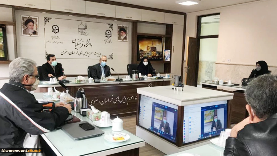 برگزاری جلسه گروه زبان انگلیسی دانشگاه فرهنگیان خراسان رضوی