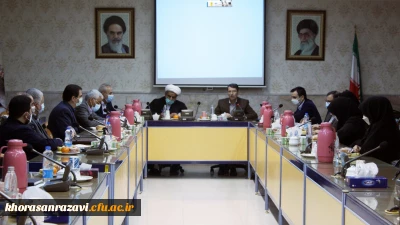 برگزاری جلسه هماهنگی حضوری شدن آموزش ها در دانشگاه فرهنگیان خراسان رضوی 