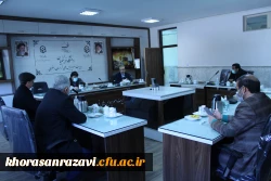 جلسه هماهنگی برگزاری مراسم بزرگداشت هفته پژوهش و کتاب دانشگاه فرهنگیان خراسان رضوی  2