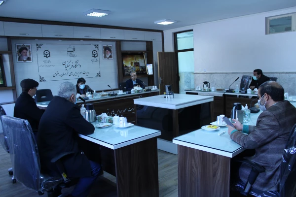 جلسه هماهنگی برگزاری مراسم بزرگداشت هفته پژوهش و کتاب دانشگاه فرهنگیان خراسان رضوی  2