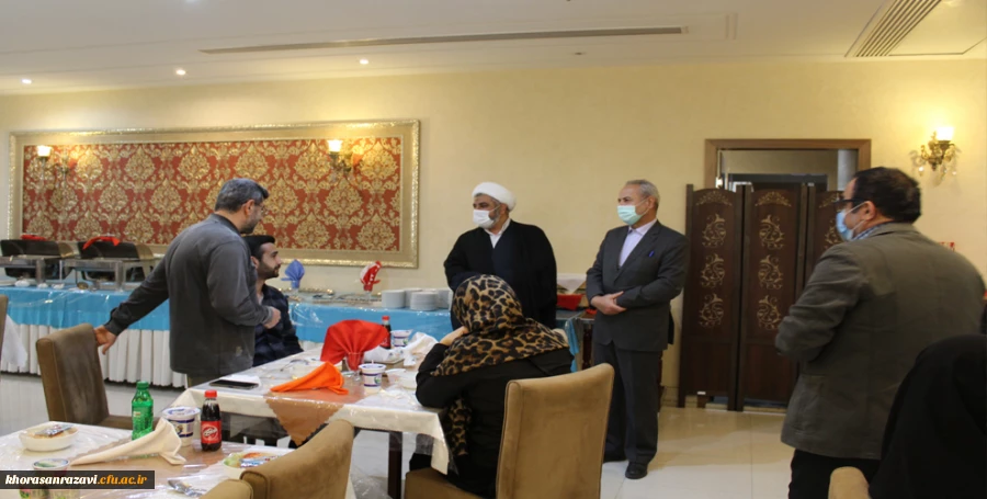 دیدار مسئولین دانشگاه فرهنگیان خراسان رضوی با خانواده ایثارگران دانشگاه فرهنگیان سراسر کشور در مشهد