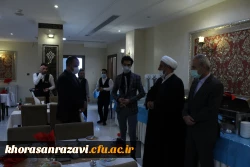 دیدار مسئولین دانشگاه فرهنگیان خراسان رضوی با خانواده ایثارگران دانشگاه فرهنگیان سراسر کشور در مشهد 2