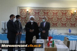 دیدار مسئولین دانشگاه فرهنگیان خراسان رضوی با خانواده ایثارگران دانشگاه فرهنگیان سراسر کشور در مشهد 3
