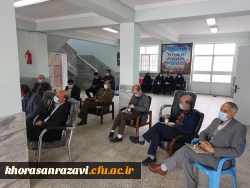 نواخته شدن زنگ انقلاب اسلامی در دانشگاه فرهنگیان سبزوار به روایت تصویر 4