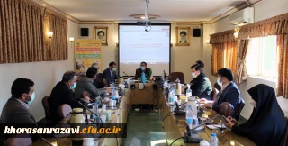 با حضور معاون دانشجویی دانشگاه فرهنگیان کشور برگزار شدَ؛

 شورای از سر گیری آموزش های حضوری در دانشگاه فرهنگیان خراسان رضوی