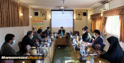 با حضور معاون دانشجویی دانشگاه فرهنگیان کشور برگزار شدَ؛

 شورای از سر گیری آموزش های حضوری در دانشگاه فرهنگیان خراسان رضوی