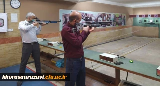 برگزاری مسابقه تیراندازی با تفنگ بادی