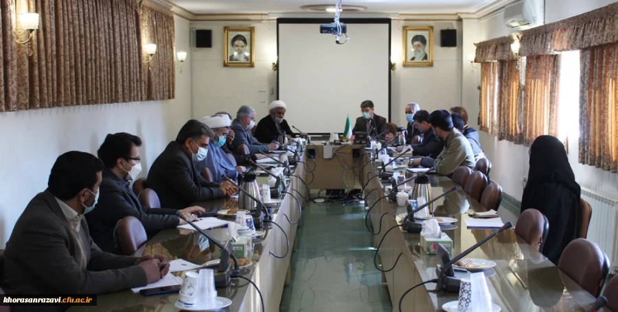 جلسه هم اندیشی و تمهید مقدمات اردوی راهیان نور و یادواره شهدای گمنام